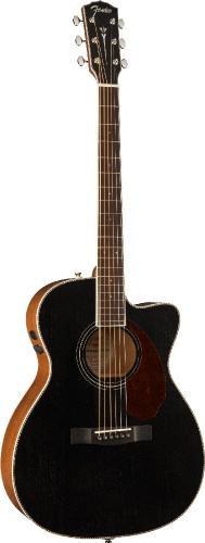 FENDER PM-3CE Mahogany Triple-O Black Top фото 3